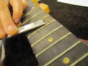 San Francisco Guitarworks, Gibson EB-O Electric Bass Repair Restoration